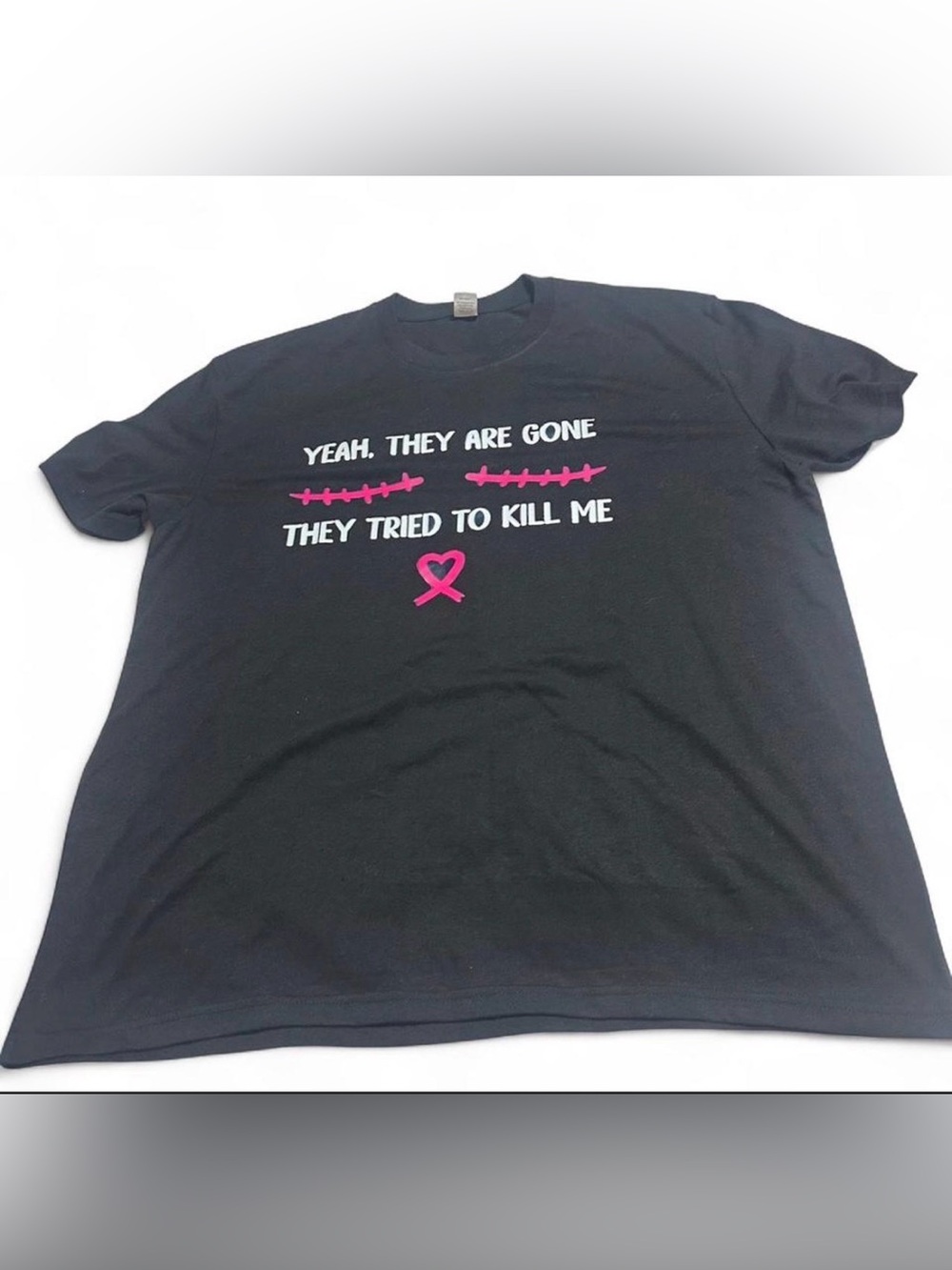 Breast Cancer Awareness T Shirt Size XL